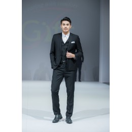 BS363 設計三件套男西裝   模特走秀 真人展示  度身訂造西裝套裝 男西裝製造商 BS363 設計三件套男西裝   模特走秀 真人展示  度身訂造西裝套裝 男西裝製造商